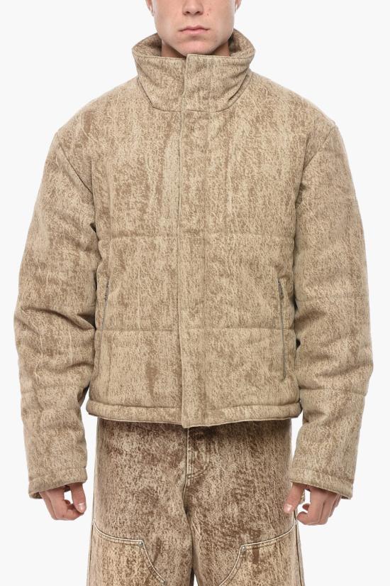  1989 스튜디오 숏패딩 MFW24 104 FLOCK CAM Beige