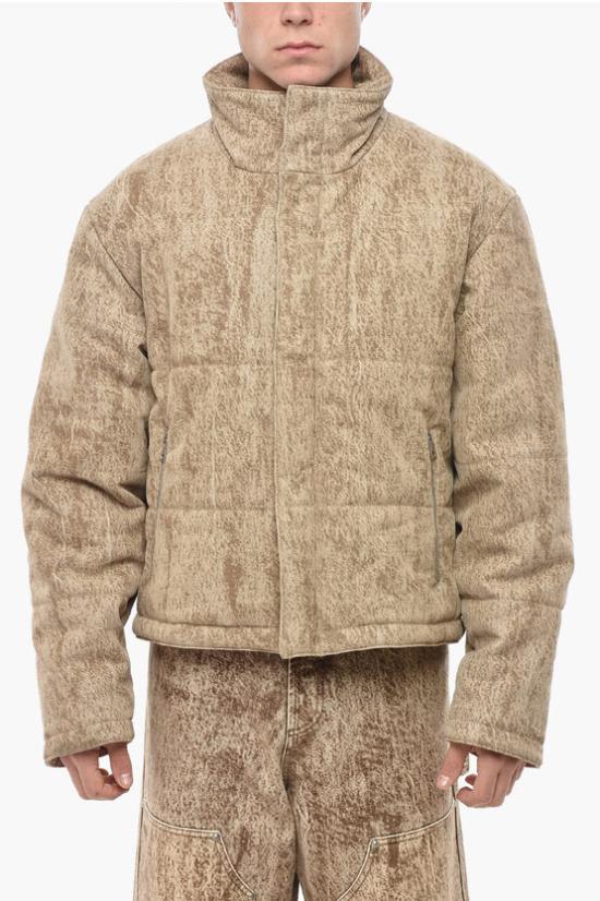  1989 스튜디오 자켓 MFW24 104 FLOCK CAM Beige