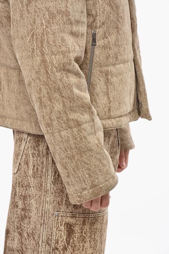  1989 스튜디오 숏패딩 MFW24 104 FLOCK CAM Beige - 1989 STUDIO