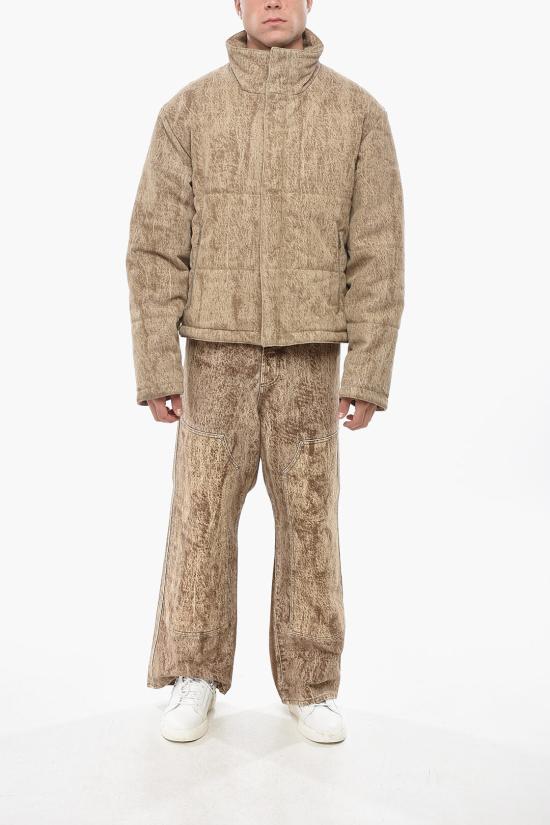  1989 스튜디오 숏패딩 MFW24 104 FLOCK CAM Beige - 1989 STUDIO