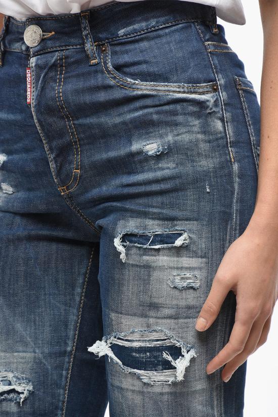  디스퀘어드2 데님 팬츠 S72LB0656S30789470 Blue - DSQUARED2