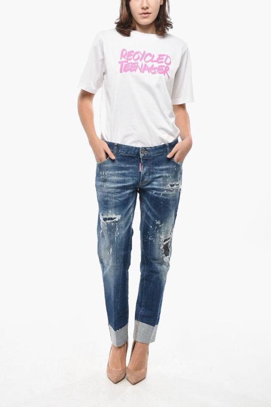  디스퀘어드2 데님 팬츠 S72LB0671S30872470 Blue - DSQUARED2