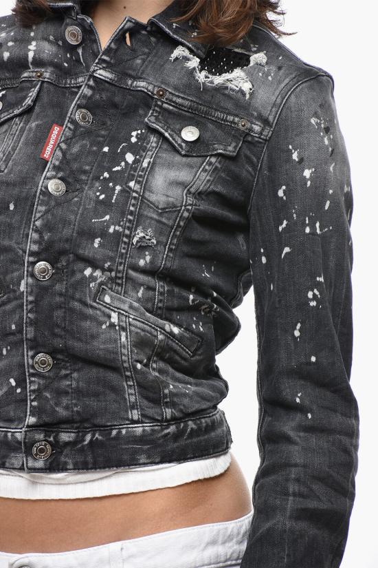  디스퀘어드2 데님 자켓 S75AM1010S30503900 Anthracite - DSQUARED2