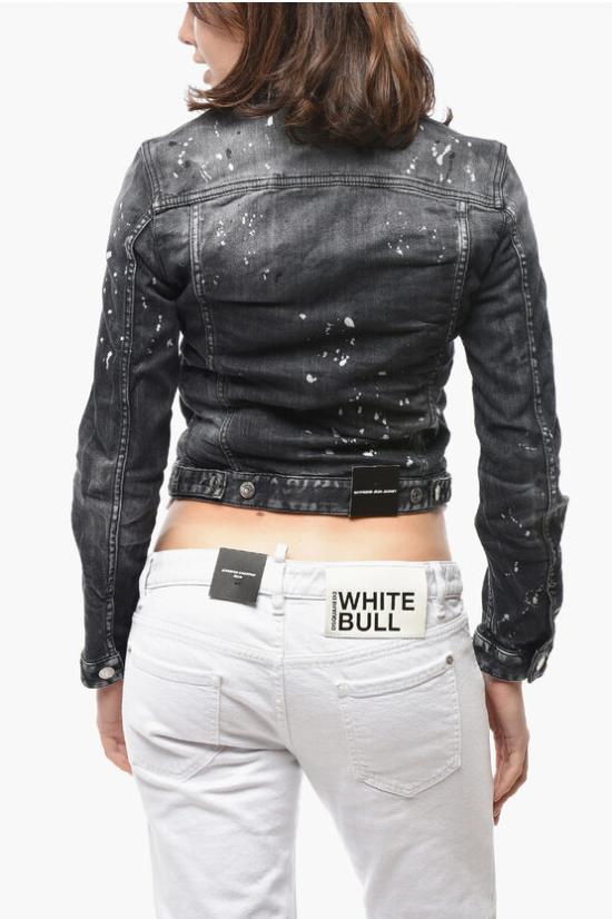  디스퀘어드2 데님 자켓 S75AM1010S30503900 Anthracite - DSQUARED2