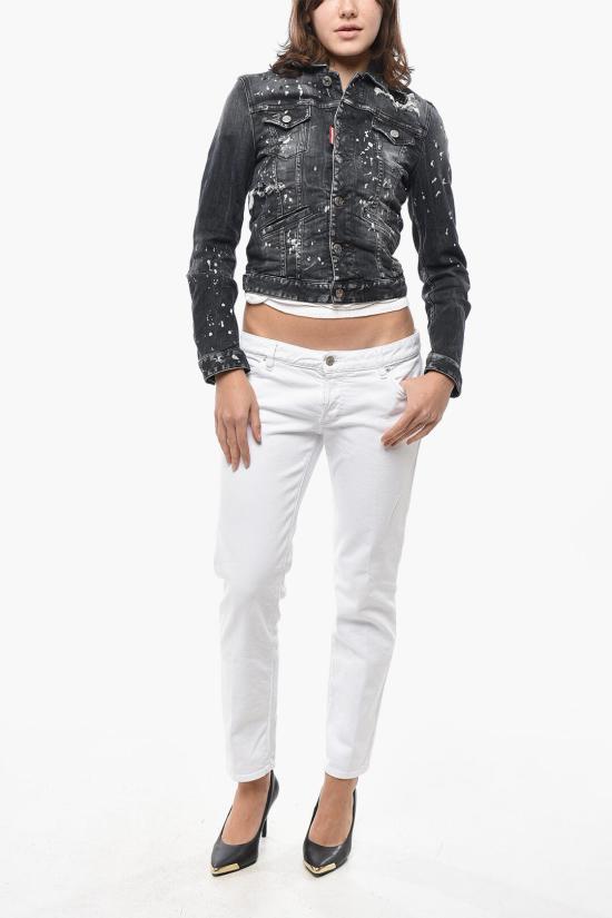  디스퀘어드2 데님 자켓 S75AM1010S30503900 Anthracite - DSQUARED2