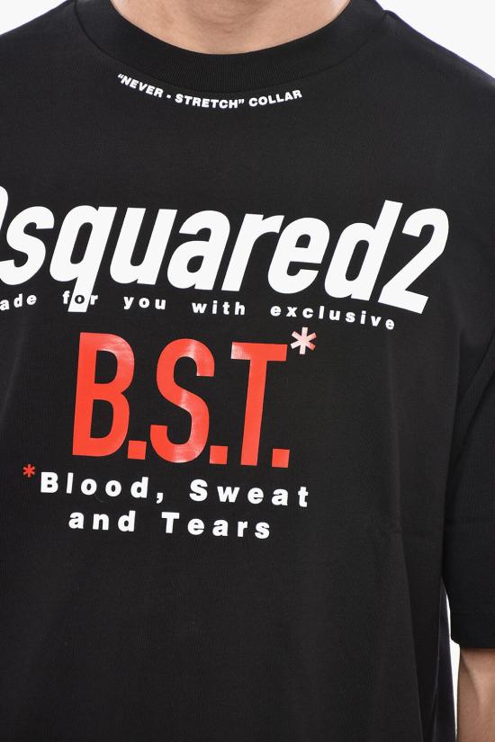  디스퀘어드2 반팔 티셔츠 S74GD1410 D20033 900 Black - DSQUARED2