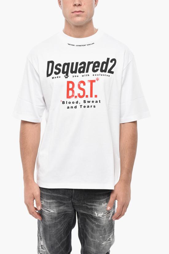  디스퀘어드2 반팔 티셔츠 S74GD1410 D20033 100 White