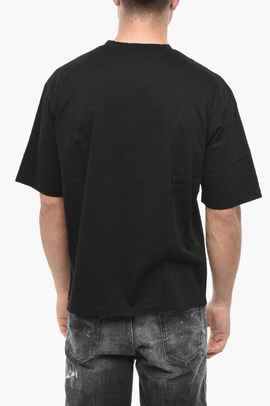  디스퀘어드2 반팔 티셔츠 S74GD1407 S23009 900 Black - DSQUARED2