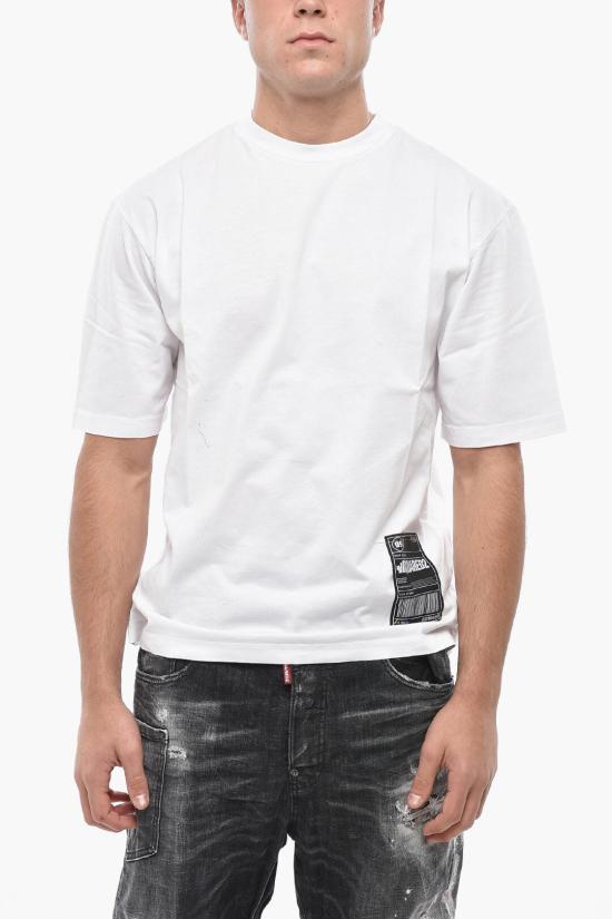  디스퀘어드2 반팔 티셔츠 S74GD1406 S23009 100 White