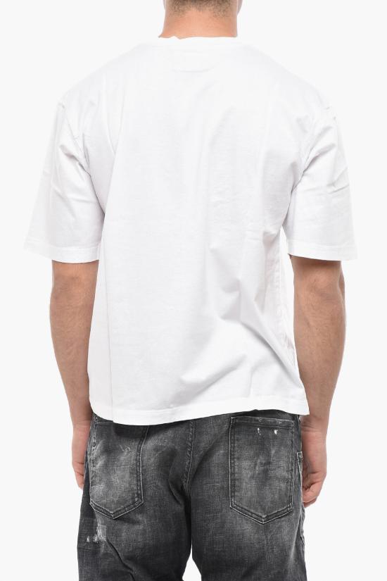  디스퀘어드2 반팔 티셔츠 S74GD1406 S23009 100 White - DSQUARED2