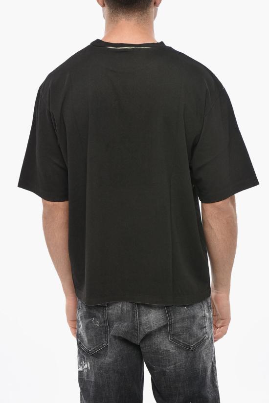  디스퀘어드2 반팔 티셔츠 S74GD1405 S24583 900 Black - DSQUARED2