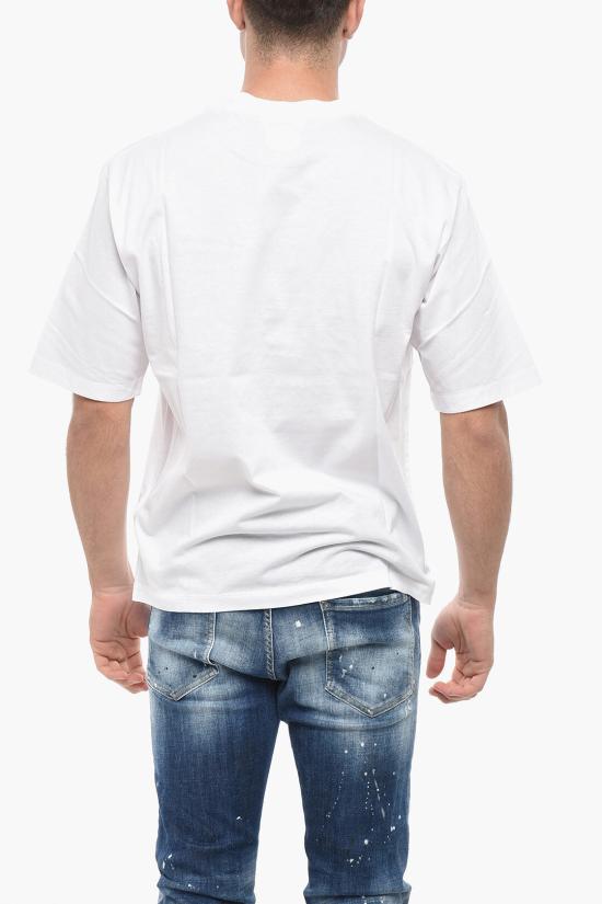  디스퀘어드2 반팔 티셔츠 S74GD1407 S23009 100 White - DSQUARED2