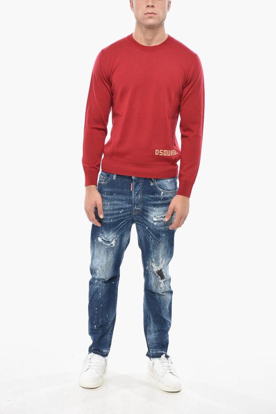  디스퀘어드2 스웨터 S74HA1529 D13085 307 Red - DSQUARED2