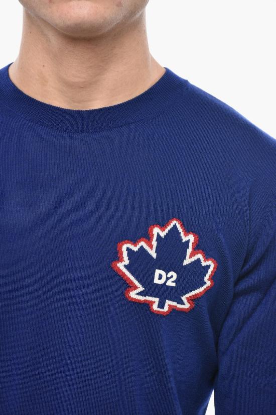  디스퀘어드2 스웨터 S74HA1528 D13086 478 Blue - DSQUARED2