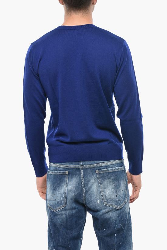  디스퀘어드2 스웨터 S74HA1528 D13086 478 Blue - DSQUARED2