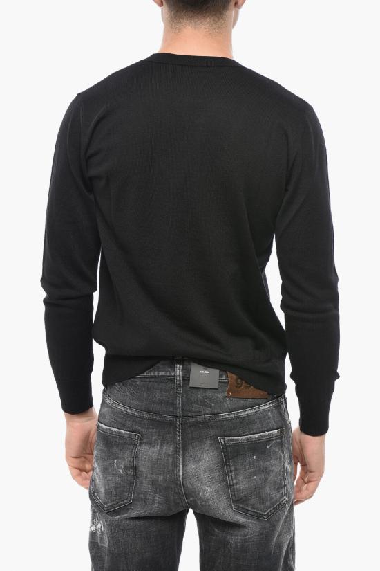  디스퀘어드2 스웨터 S74HA1528 D13086 900 Black - DSQUARED2