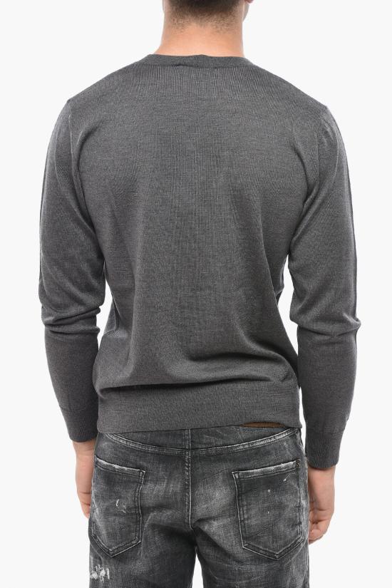  디스퀘어드2 스웨터 S74HA1528 D13086 858 Gray - DSQUARED2