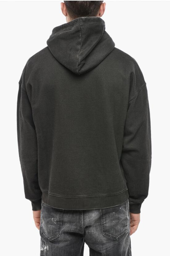  디스퀘어드2 후드 티셔츠 S74GU0860 S25599 900 Black - DSQUARED2