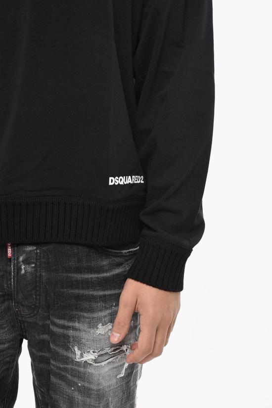  디스퀘어드2 긴팔 티셔츠 S74GD1416 S24658 900 Black - DSQUARED2