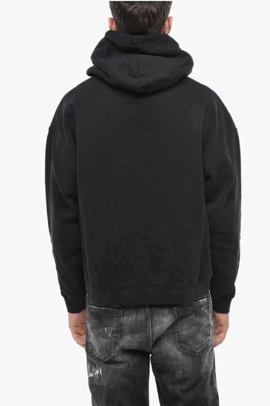  디스퀘어드2 후드 티셔츠 S74GU0862 S25030 900 Black - DSQUARED2