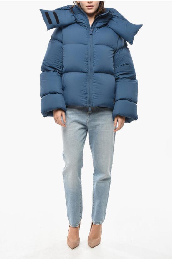  베이컨 숏패딩 BACPIGIU455 AVIATOR Blue - BACON