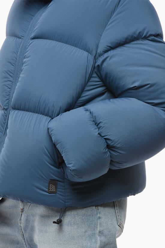  베이컨 숏패딩 BACPIGIU455 AVIATOR Blue - BACON