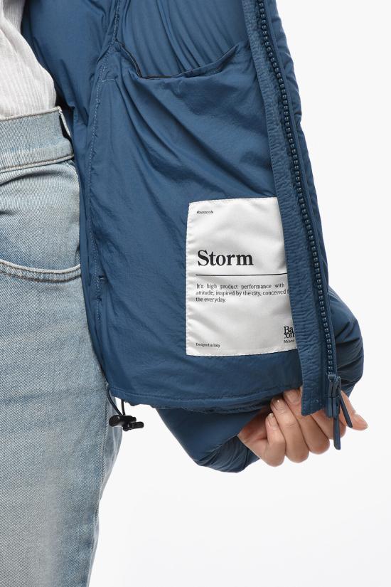  베이컨 숏패딩 BACPIGIU455 AVIATOR Blue - BACON