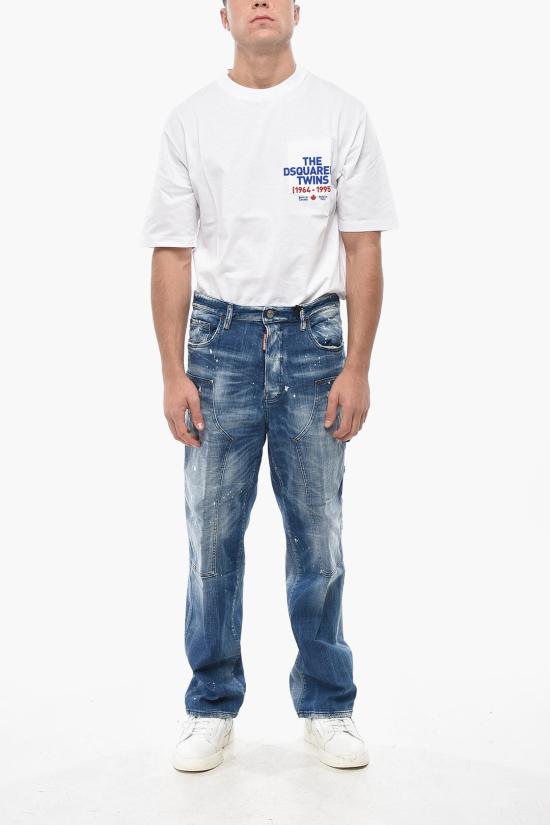  디스퀘어드2 데님 팬츠 S74LB1643 S30342 470 Light blue - DSQUARED2