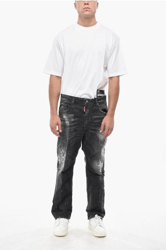  디스퀘어드2 데님 팬츠 S74LB1640 S30357 900 Gray - DSQUARED2