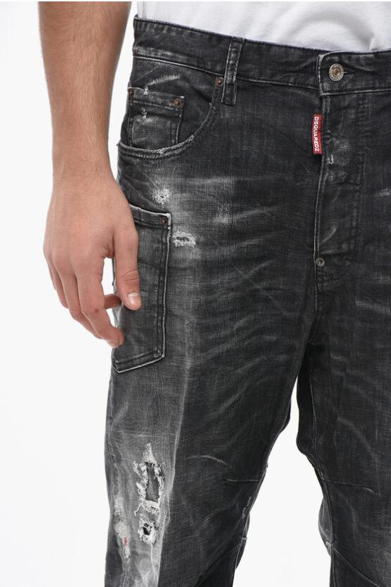  디스퀘어드2 데님 팬츠 S74LB1640 S30357 900 Gray - DSQUARED2