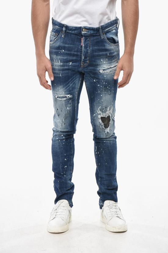  디스퀘어드2 데님 팬츠 S74LB1635 S30872 470 Blue