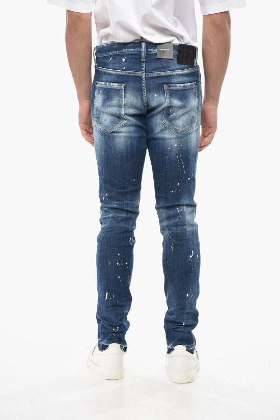  디스퀘어드2 데님 팬츠 S74LB1635 S30872 470 Blue - DSQUARED2