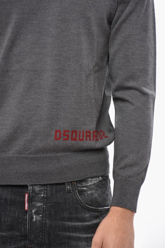 디스퀘어드2 스웨터 S74HA1529 D13085 858 Gray - DSQUARED2