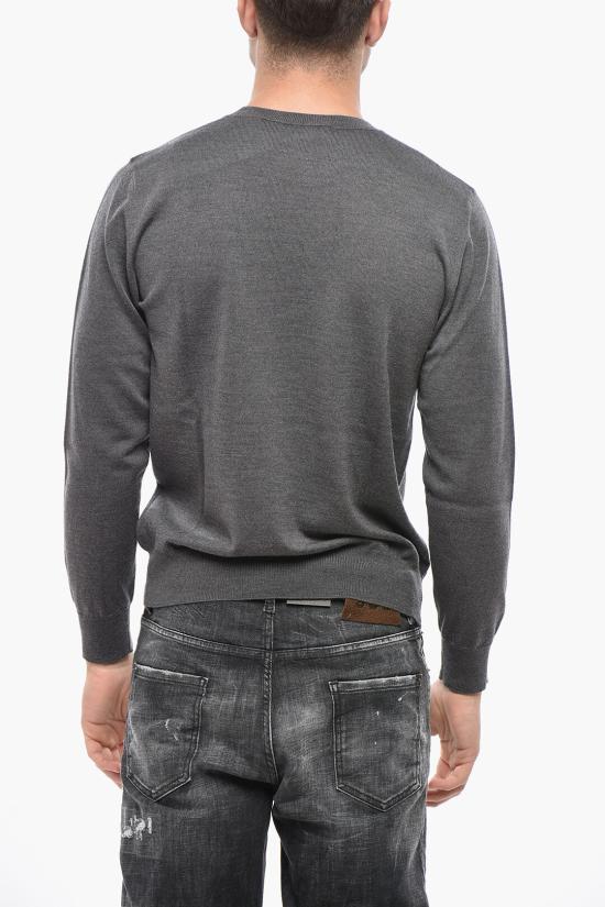 디스퀘어드2 스웨터 S74HA1529 D13085 858 Gray - DSQUARED2