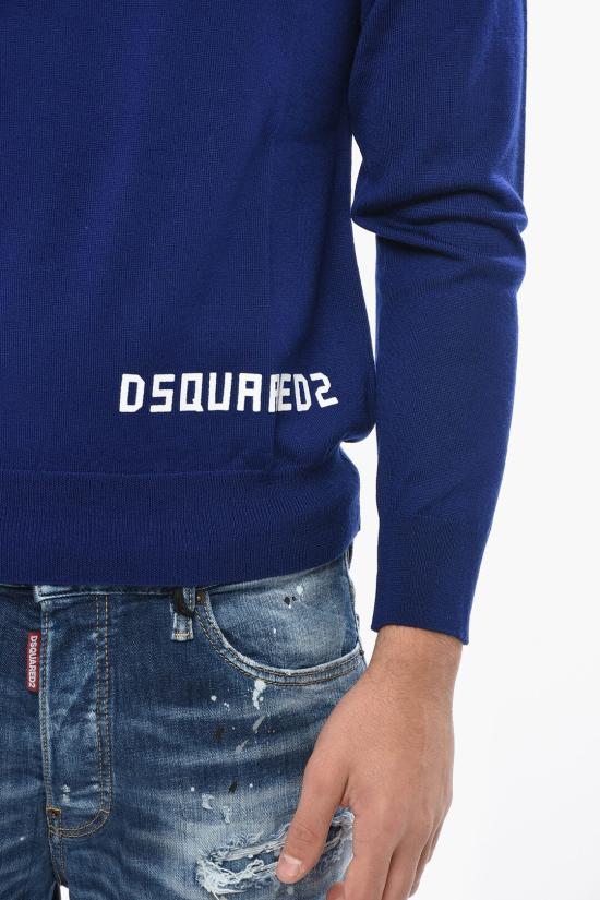  디스퀘어드2 스웨터 S74HA1529 D13085 478 Blue - DSQUARED2