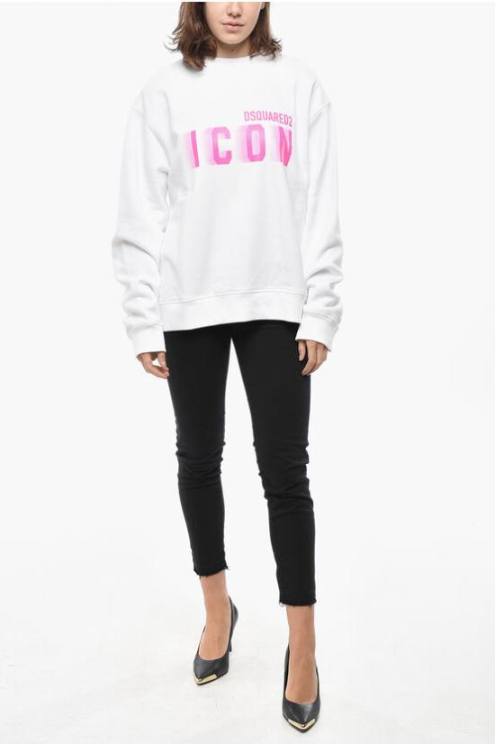  디스퀘어드2 긴팔 티셔츠 S80GU0099 S25516 967 White - DSQUARED2