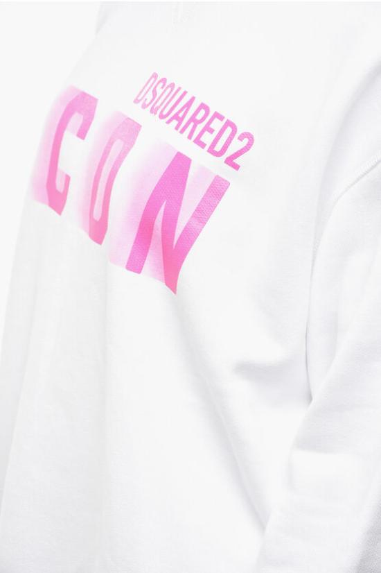  디스퀘어드2 긴팔 티셔츠 S80GU0099 S25516 967 White - DSQUARED2