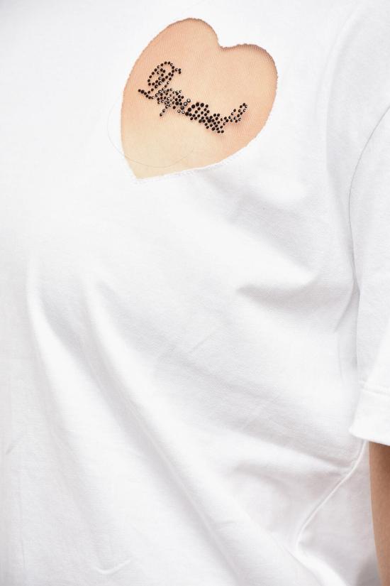  디스퀘어드2 반팔 티셔츠 S75GD0382 S24662 100 White - DSQUARED2