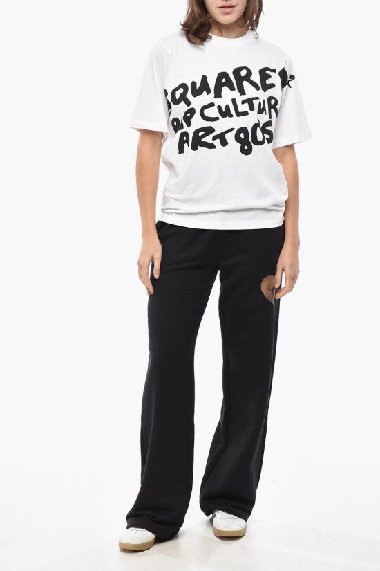  디스퀘어드2 반팔 티셔츠 S75GD0389 S24668 100 White - DSQUARED2