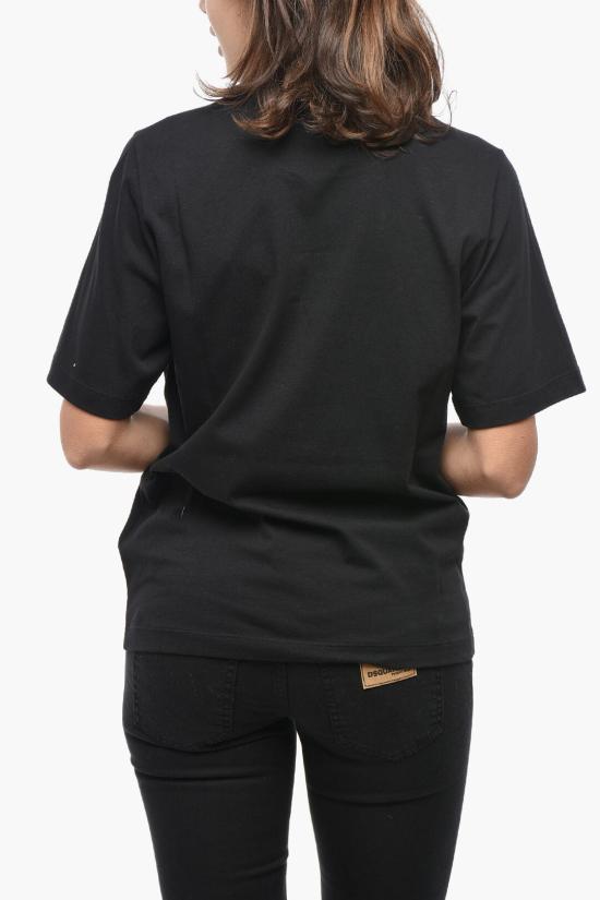  디스퀘어드2 반팔 티셔츠 S75GD0407 S24668 900 Black - DSQUARED2