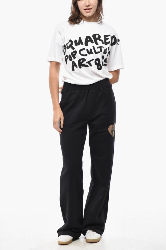  디스퀘어드2 스트레이트 팬츠 S75KB0386 S25551 900 Black - DSQUARED2