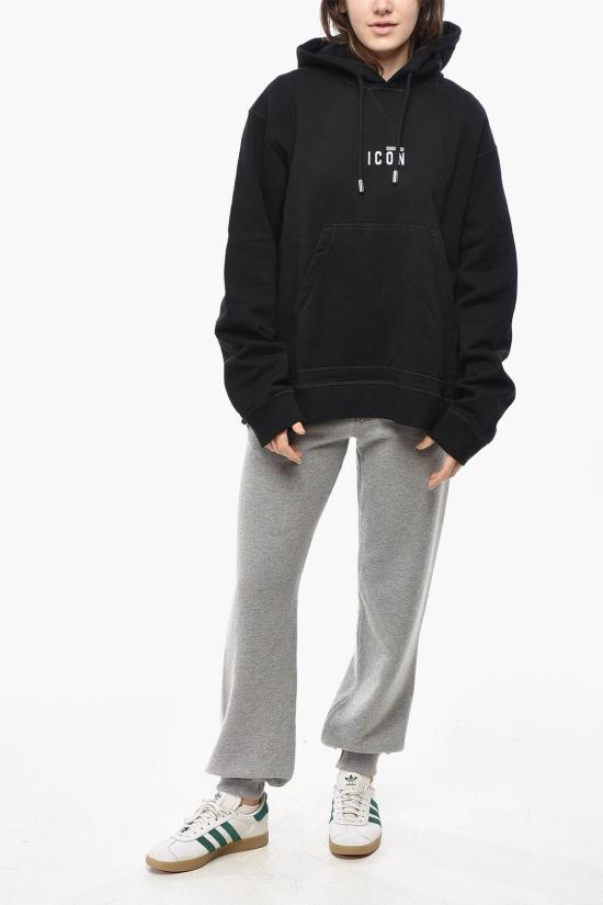  디스퀘어드2 후드 티셔츠 S80GU0020 S25516 965 Black - DSQUARED2