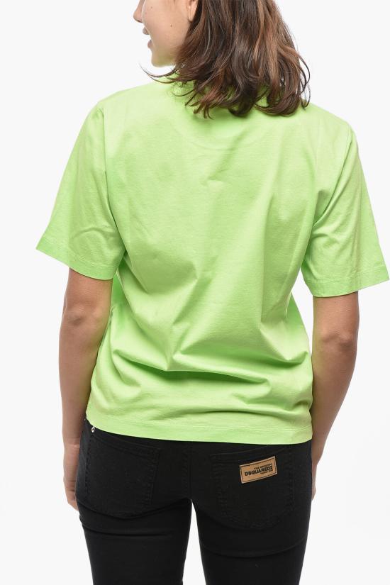  디스퀘어드2 반팔 티셔츠 S80GC0057 S23009 666 Green - DSQUARED2