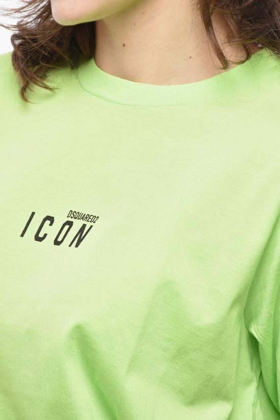  디스퀘어드2 반팔 티셔츠 S80GC0057 S23009 666 Green - DSQUARED2