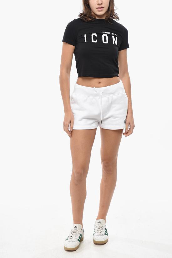  디스퀘어드2 반팔 티셔츠 S80GC0062 S24668 963 Black - DSQUARED2