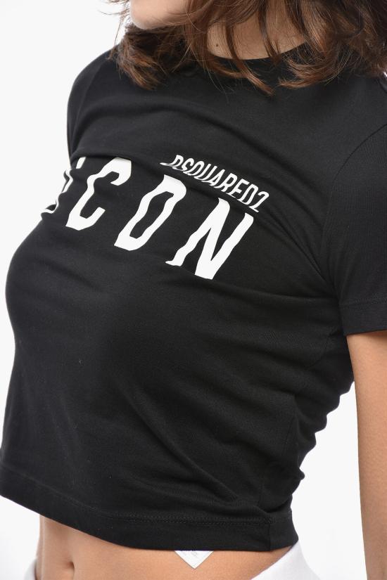  디스퀘어드2 반팔 티셔츠 S80GC0062 S24668 963 Black - DSQUARED2