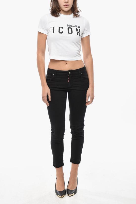  디스퀘어드2 반팔 티셔츠 S80GC0062 S24668 961 White - DSQUARED2