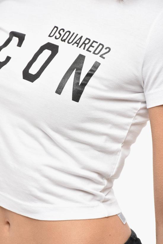  디스퀘어드2 반팔 티셔츠 S80GC0062 S24668 961 White - DSQUARED2