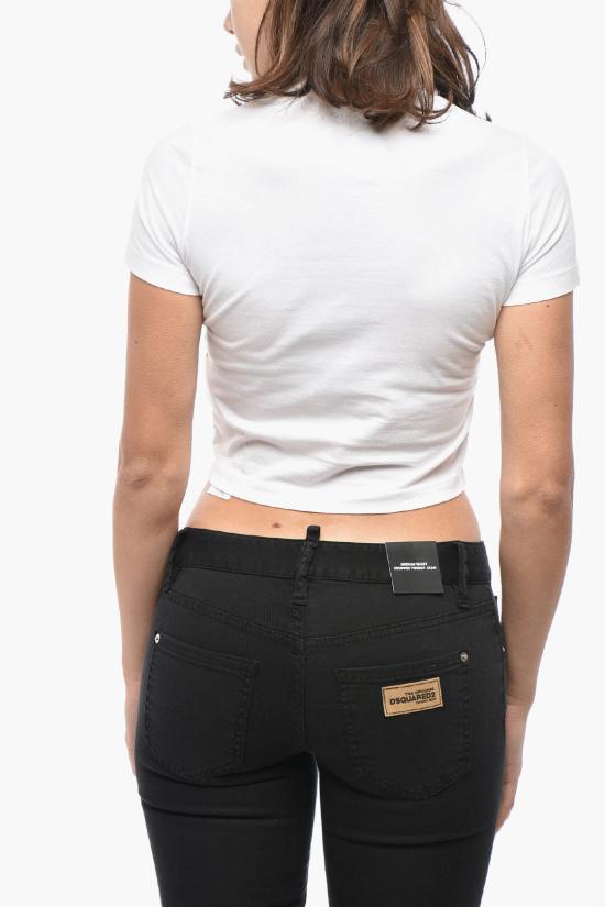  디스퀘어드2 반팔 티셔츠 S80GC0062 S24668 961 White - DSQUARED2