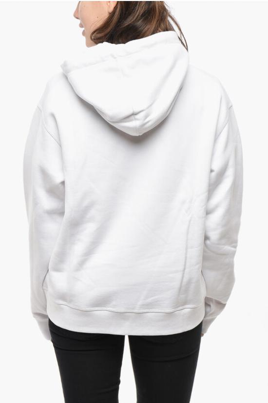  디스퀘어드2 후드 티셔츠 S80GU0020 S25516 966 White - DSQUARED2